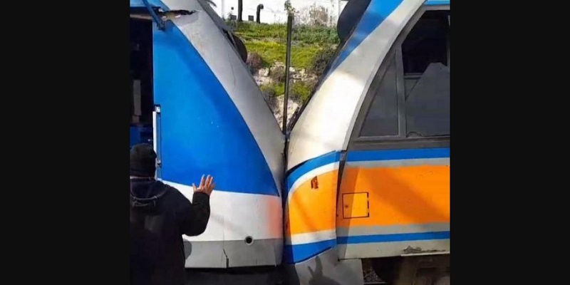 Collision de trains en Tunisie