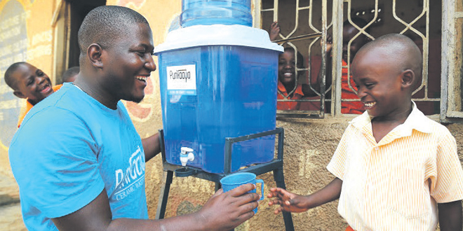 De l’eau potable grâce à un filtre en céramique