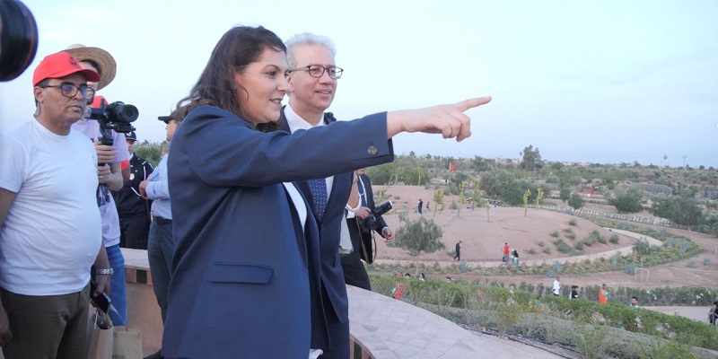 Marrakech: L'esplanade Moulay El Hassan inaugurée