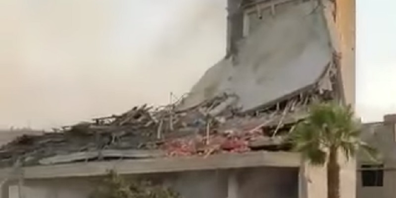 Casablanca: Un immeuble en construction s'effondre