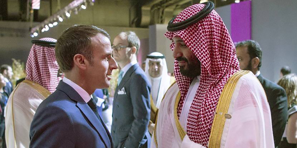 Macron et Ben Salmane tentent d