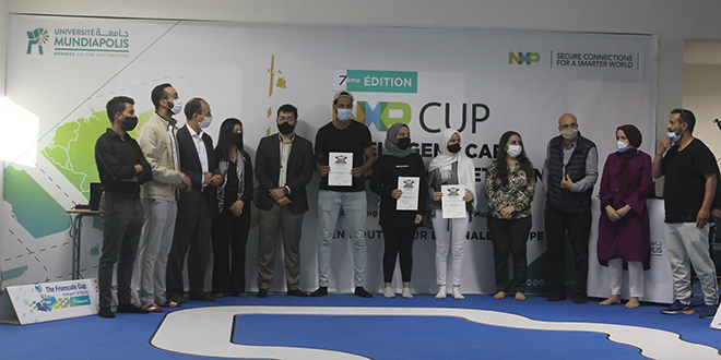 Université Mundiapolis: L’Ecole d’Ingénieurs se distingue au "NXP Cup EMEA"