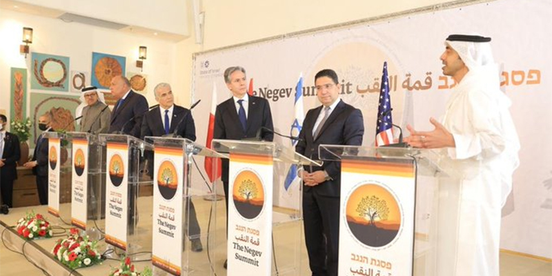 Sommet du Néguev: la diplomatie marocaine appelle à construire une nouvelle dynamique de paix