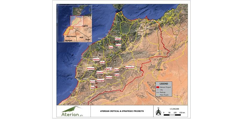 Mines : Aterian émet un emprunt pour accélérer le programme de forage d'exploration d'Agdz