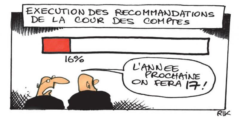 Cour des comptes/Exécution des recommandations: Encore très loin du compte