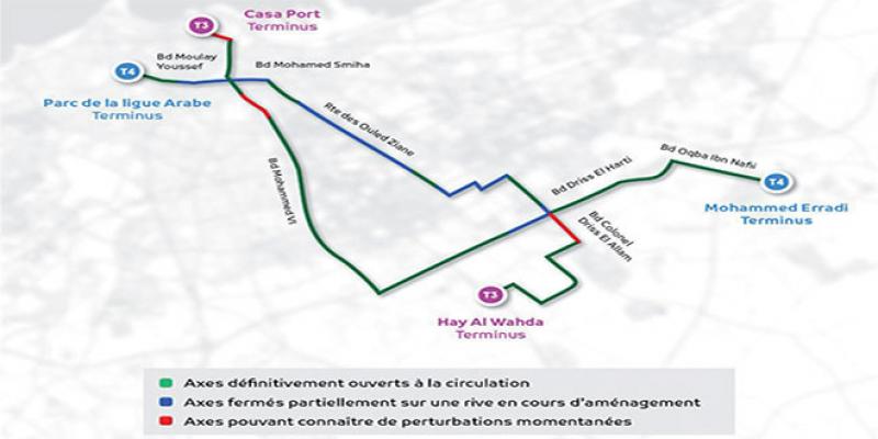 Casablanca Tramway: Dernière ligne droite pour les tracés 3 et 4