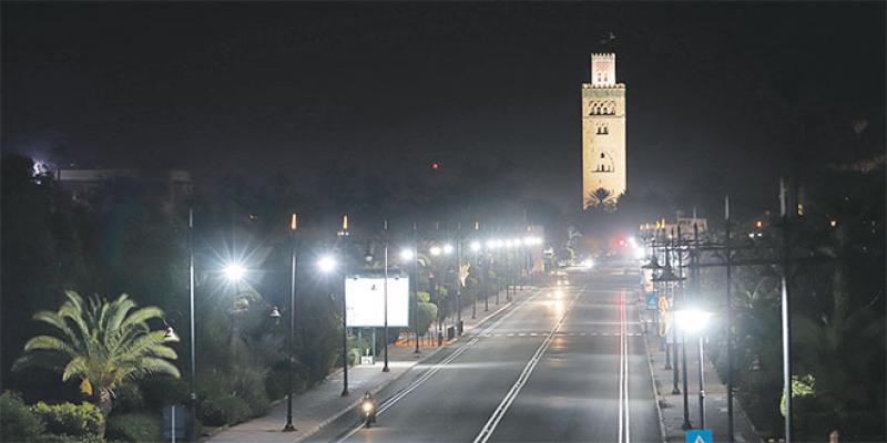 Marrakech: Eclairage festif pour la Koutoubia