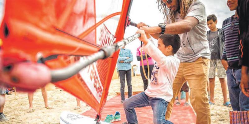 Essaouira: Les champions de windsurf s’affrontent en coupe du monde