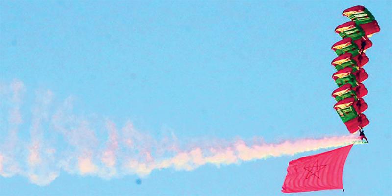 Fête du Trône - FAR: Le show des parachutistes