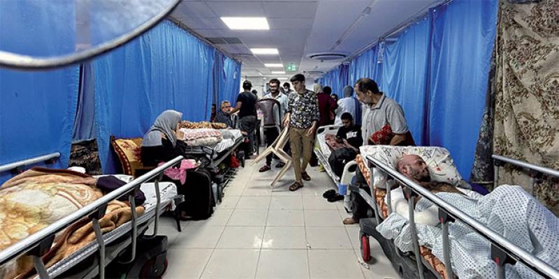Gaza, l’hôpital al-Chifa, une «zone de la mort»