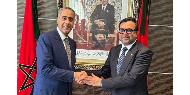 Rabat : Hammouchi reçoit l'ambassadeur du Pakistan
