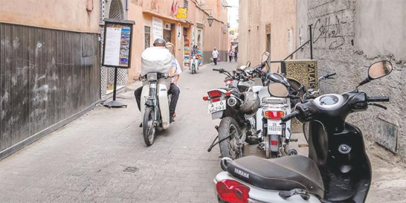 Marrakech: La médina, otage des motocyclistes
