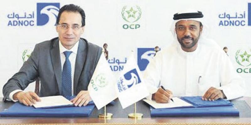 OCP: Gros deal avec Abu Dhabi Oil Company