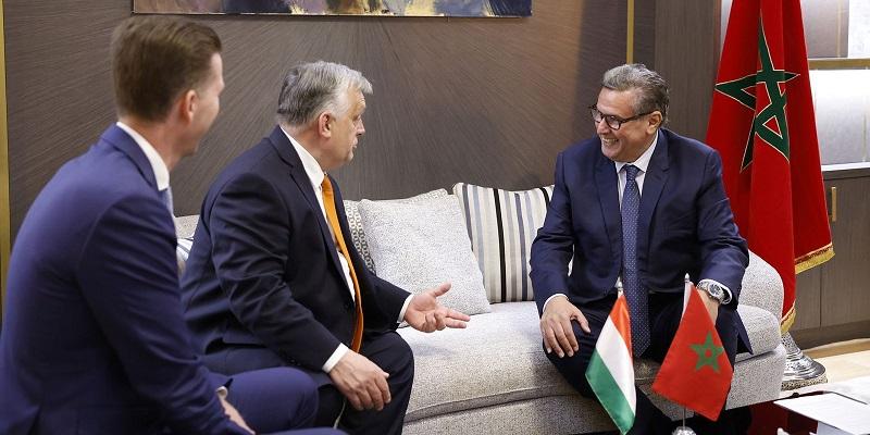 Maroc-Hongrie : Akhannouch s'entretient avec Viktor Orbán
