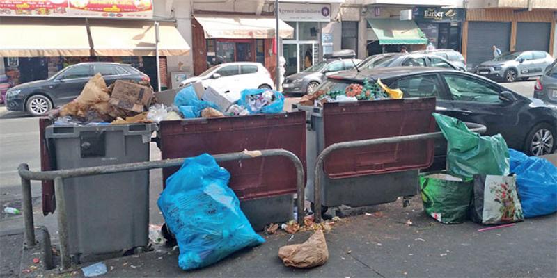 Rabat croule de nouveau sous les ordures