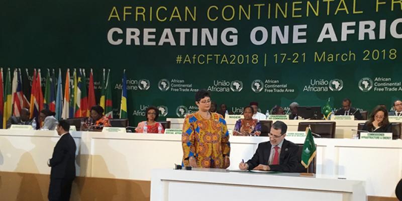 ZLE continentale africaine: Le Maroc signe l’accord