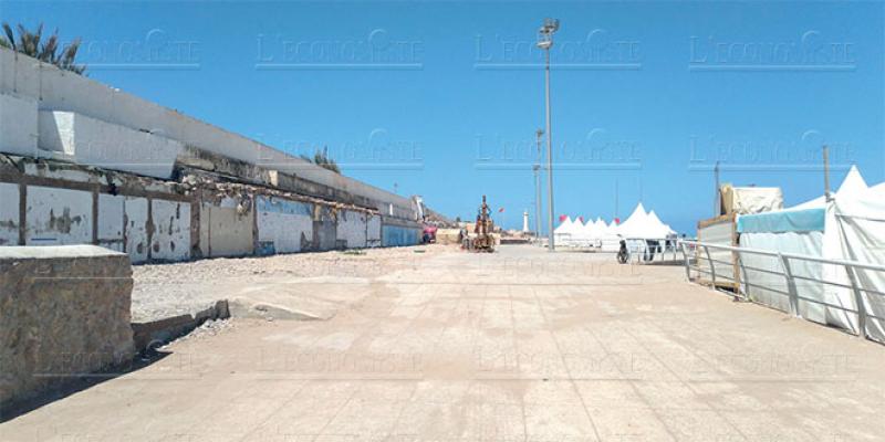 La plage de Rabat sans douches ni toilettes