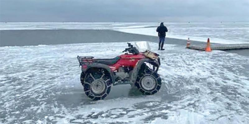 200 pêcheurs secourus sur une plaque de glace à la dérive