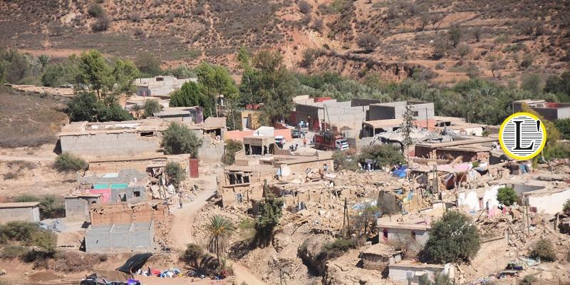 Reconstruction post-séisme à Talat N'Yaaqoub : Des progrès notables dans les travaux