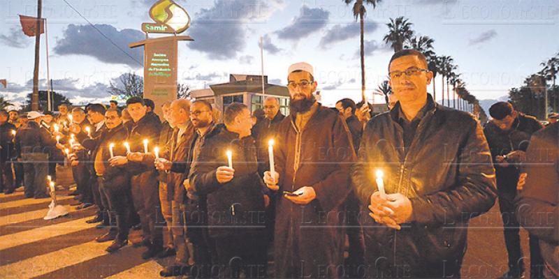 Raffinerie Samir: Des bougies pour commémorer un arrêt de mort